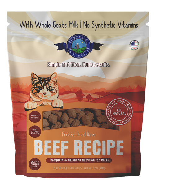 Shepherds Boy Farm Freeze Dried for Cats