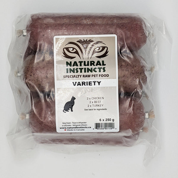 Natural Instincts Variety Pack 250g x 6