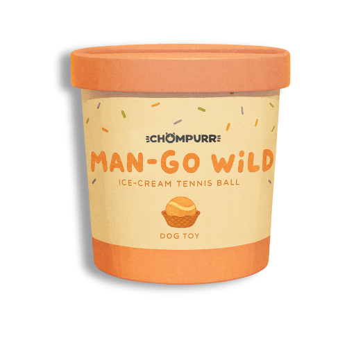 Chompurr Ice Cream Tennis Ball