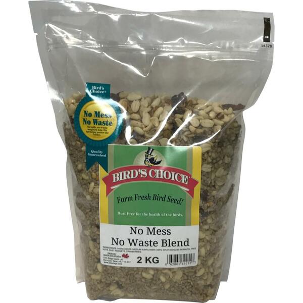 Bird's Choice No Mess No Waste 2kg