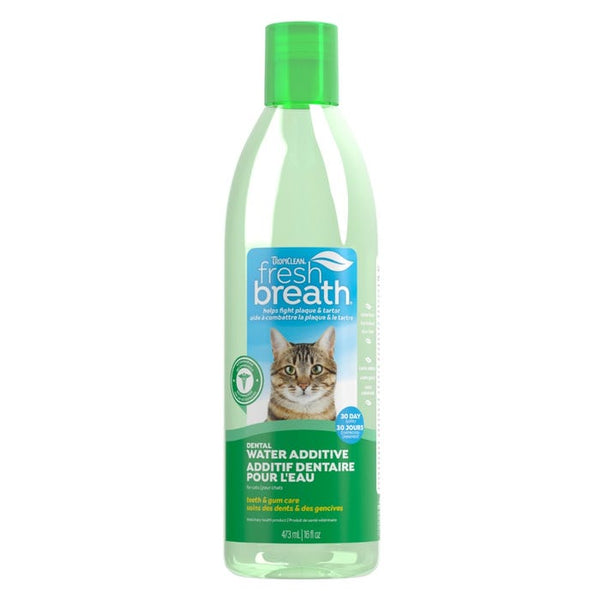 TropiClean Fresh Breath Dental Water Additive for Cats