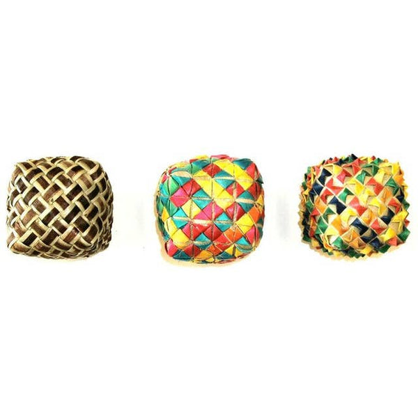 Planet Pleasures Woven Square Foot Toy
