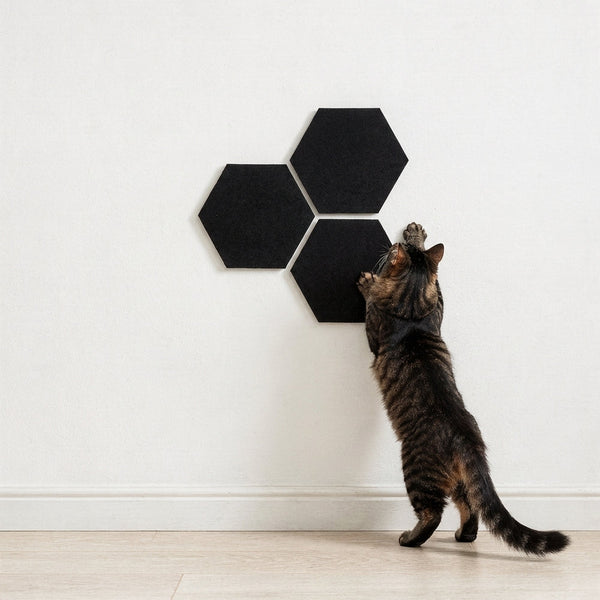 Noba Hexagon Wall Scratchers 3 Pack