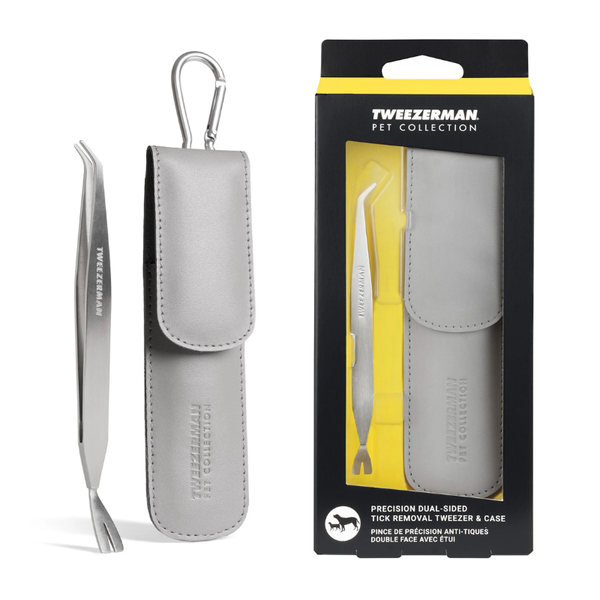Tweezerman Pet Tick Remover Dual Sided with Case