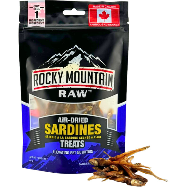 Rocky Mountain Raw Air-Dried Sardines 40GM
