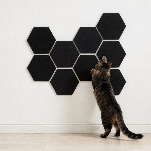 Noba Hexagon Wall Scratchers 3 Pack