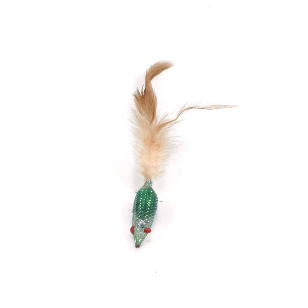Cheerhunting Moo Feathertail Mouse Chase Toy