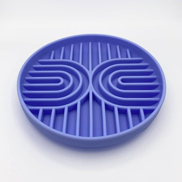 Barkin' Enrichment Bowl Periwinkle