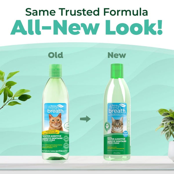TropiClean Fresh Breath Dental Water Additive for Cats