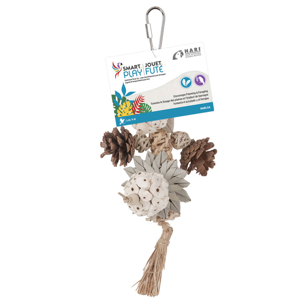 HARI SMART.PLAY Enrichment Parrot Toy - Sunny Swirl