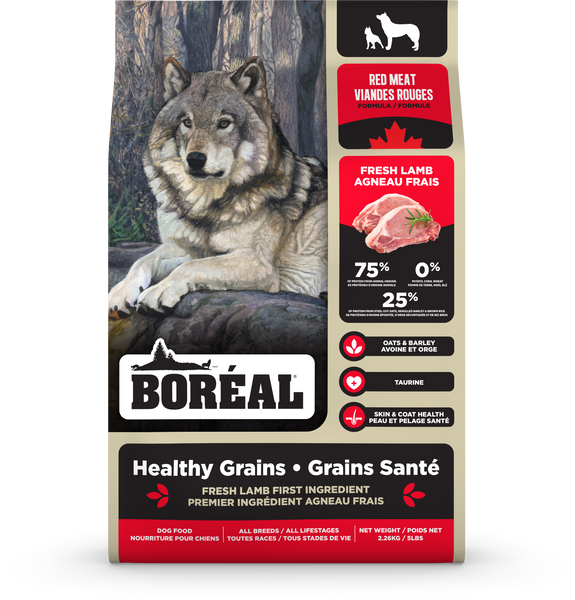 Boreal Healthy Grains Dog Kibble 2.26kg