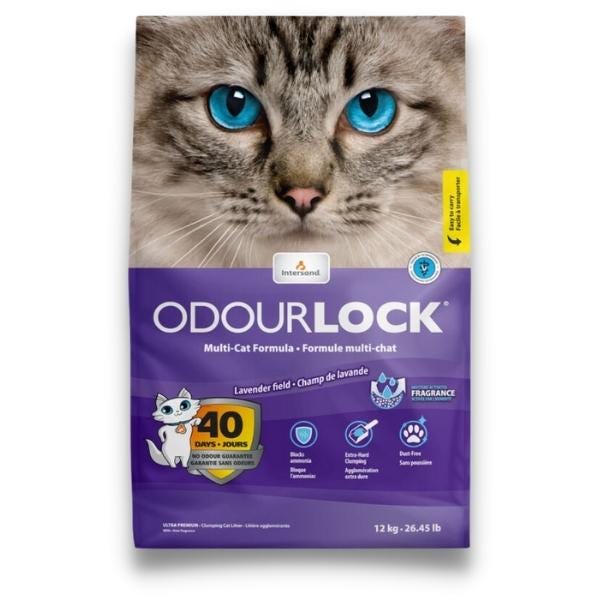 Intersand Odorlock 12kg mulit cat formula