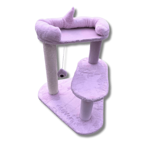 One for Pets Pink Monster Cat Post