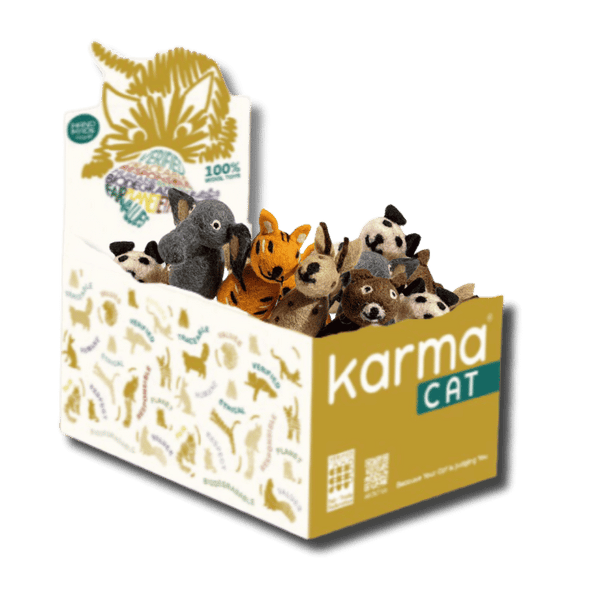 Dharma Dog Karma Cat - Toy - Zoo Animals