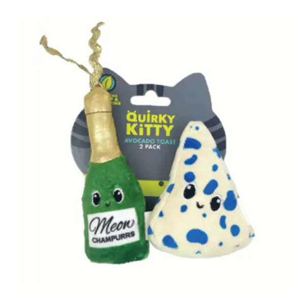 Quirky Kitty Wine+Cheese 2pk