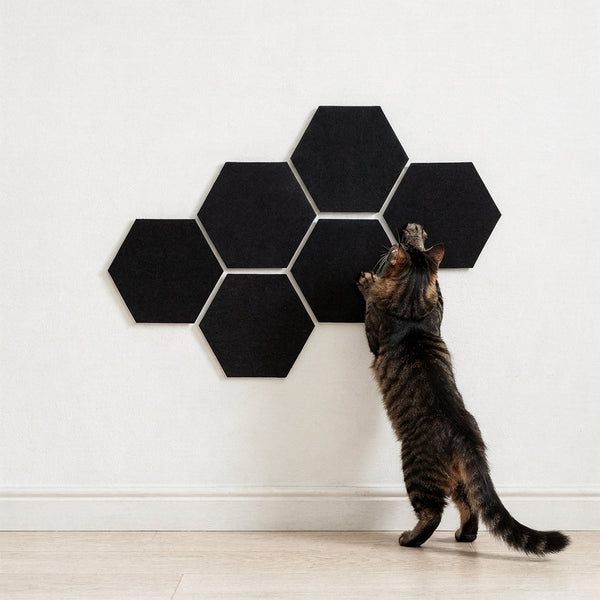 Noba Hexagon Wall Scratchers 3 Pack