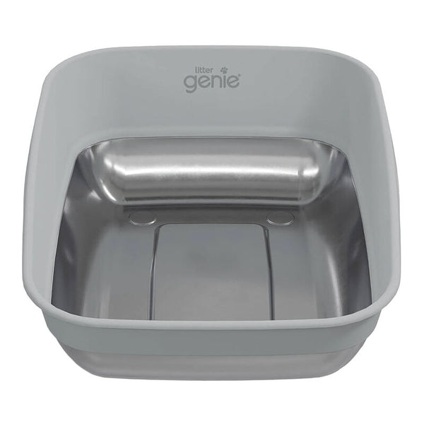 Litter Genie, Platinum Litter Pan - Stainless Steel