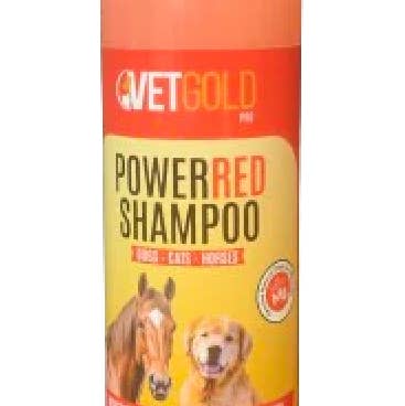 Vetgold Power Red Shampoo