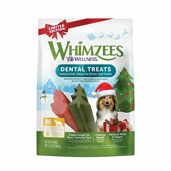 Whimzees Holiday Dental Treats
