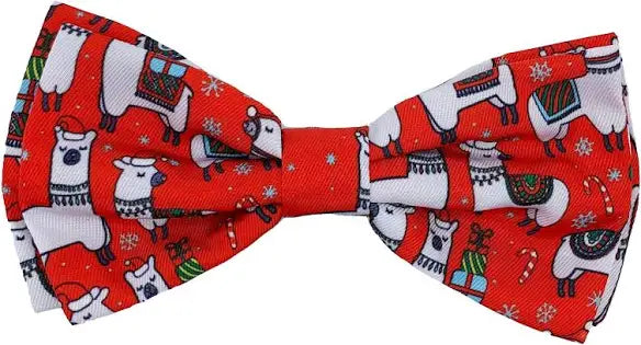 Huxley and Kent Falalal Llama Small Bow Tie