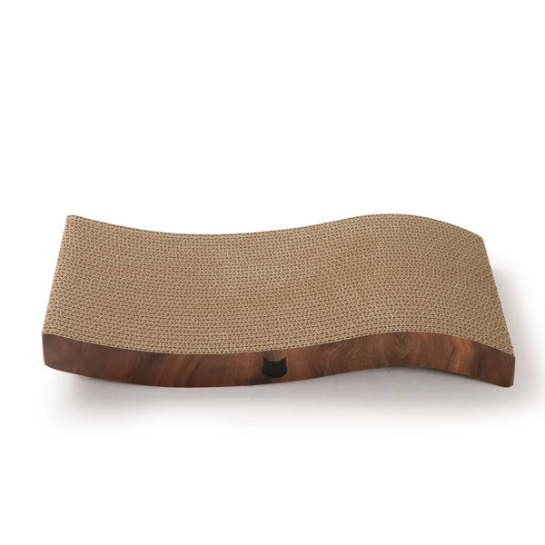Necoichi Ripple Reversible Scratcher (Dark Cherry)