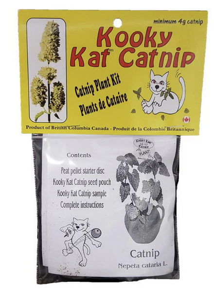 Kooky Kat BC Grow Your Own Catnip Kit