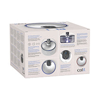 Catit PIXI Cordless Stainless Steel UV-C Drinking Fountain - 5L (1.3 gal)