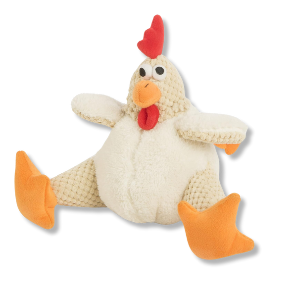 Go dog Checkers Fat Rooster White Large