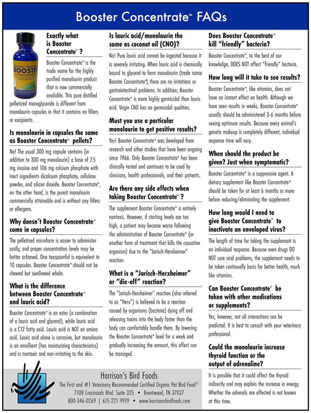 Harrison’s Booster Concentrate