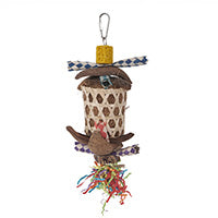 HARI SMART.PLAY Enrichment Parrot Toy - Tiered Treasures