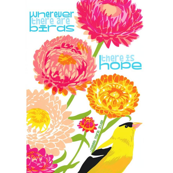 Wherever There Are Birds Magnet