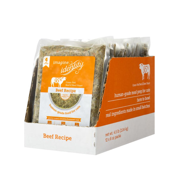 Identity Frozen Cat Beef 6oz