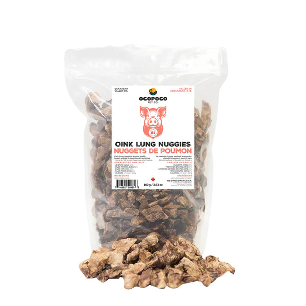 Ogopogo Pets Oink Lung Nuggies