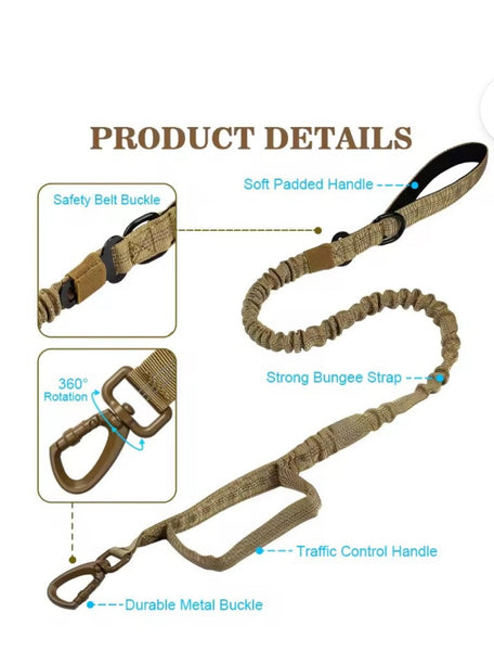 Premium K9 Tactical Leash