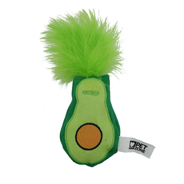 PetZone Plush Avocado Cat Toy