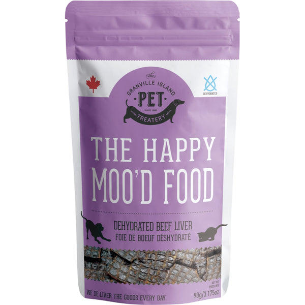 Granville Island Pet Treatery Happy Moo'D Food Beef Liver