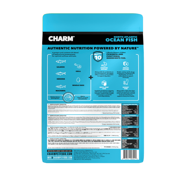 Charm Feline North Atlantic Fish