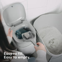 LITTER GENIE Cat Disposal System w/Scoop, Holder & Refill