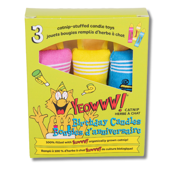 Yeowww Birthday Candles