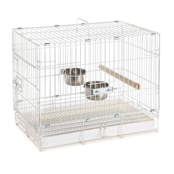 PREVUE PET TRAVEL BIRD CAGE WHITE