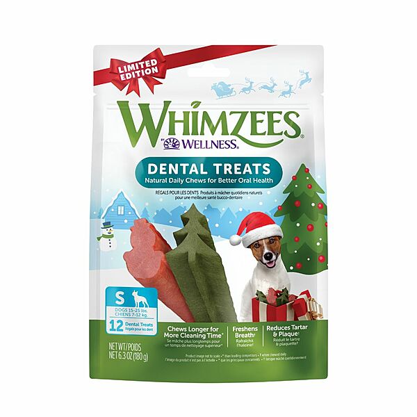 Whimzees Holiday Dental Treats
