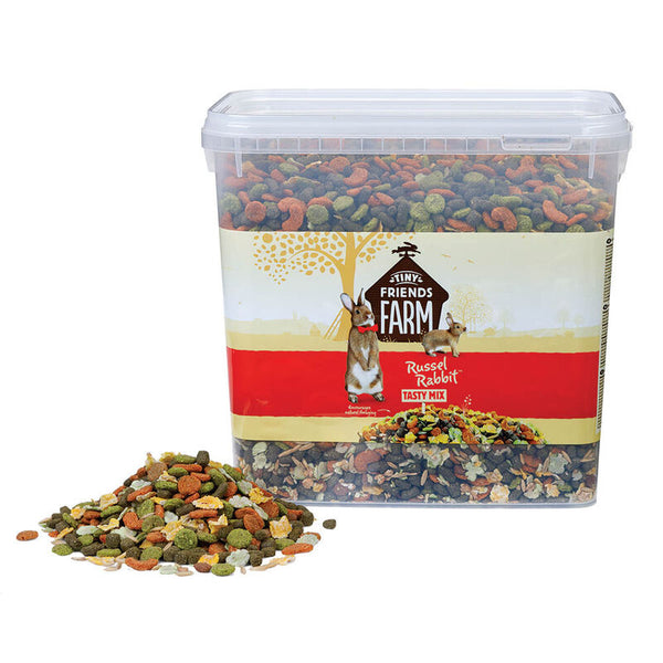 Pets
Tiny Friends Farm, Russel Rabbit - Tasty Mix - Bucket - 4.08 kg