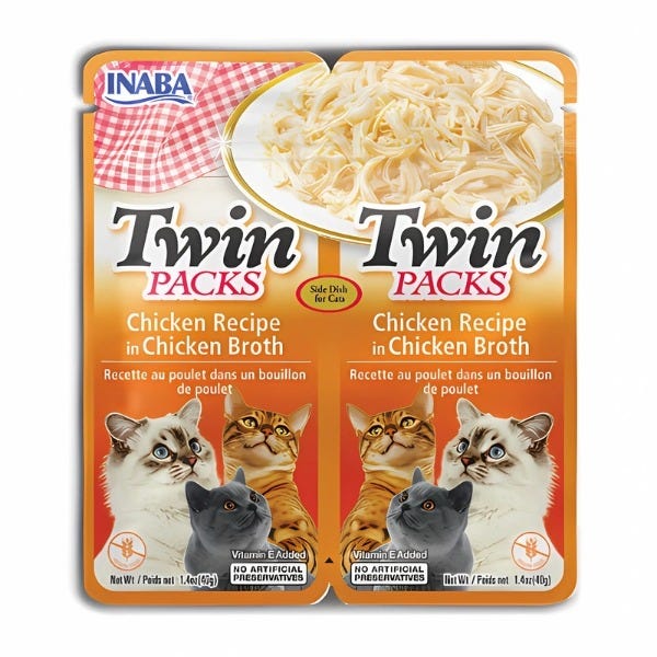 Inaba Twin Packs 2 x 40g