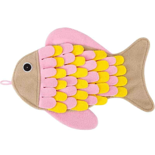 Injoya Fish for Cats Snuffle Toy