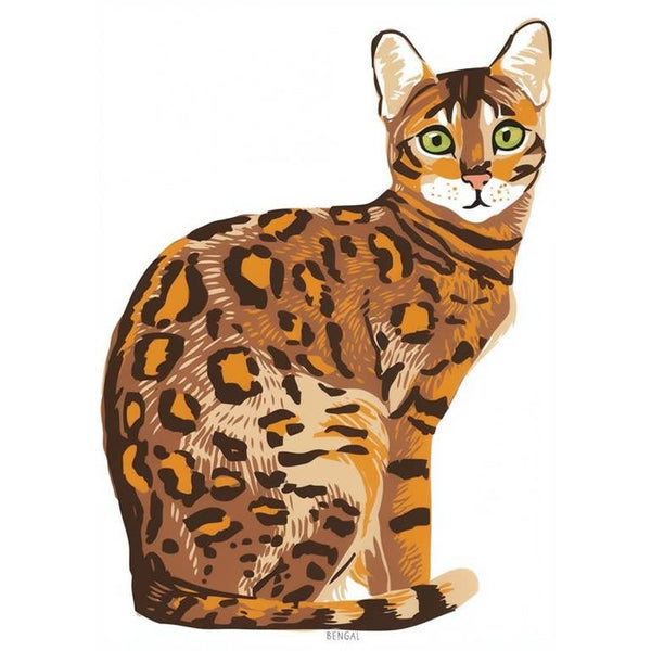 Bengal Greeting Card
