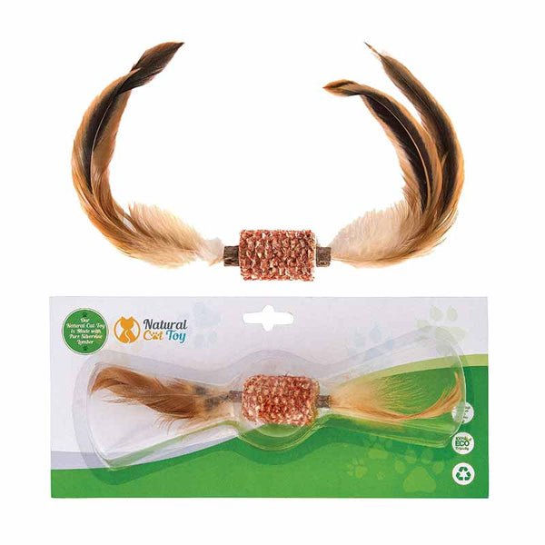 Natural Cat Corn Feather Flywheel