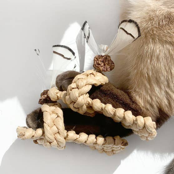 Woven Catnip Slipper