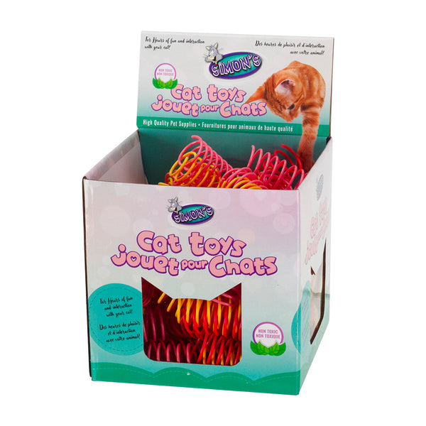 Simon's Plastic Spring Cat Toy