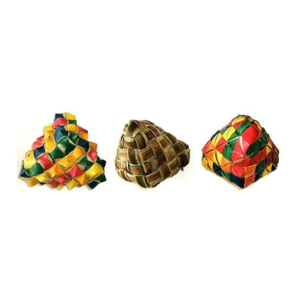 Planet Pleasures Woven Diamond Foot Toy 3 Pk