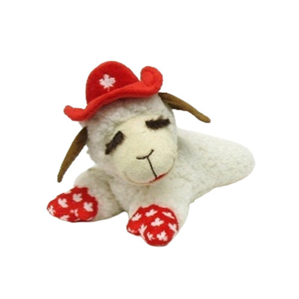 MULTIPET Toy Lamb Chop Maple Leaf Hat 10.5" NEW